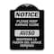 Signmission Please Keep Garage Closed Mantenga La Puerta Del Garaje Cerrado Alum Sign, 24" x 18", BS-1824-23289 A-DES-BS-1824-23289 - alternate 1